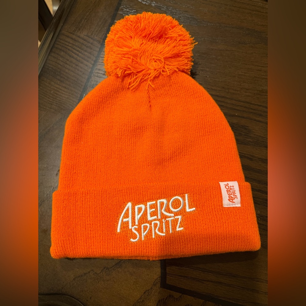 Aperol Winter Beanie Orange